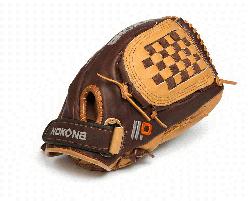 Baseball Glove for young adult players. 12 inch pattern, closed web, and closed back. 62